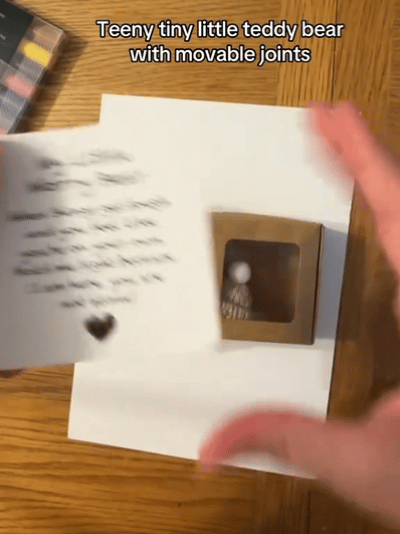 🎁Hot Sale!!🧸✨Little Bear in Box, My Little Worry Bear