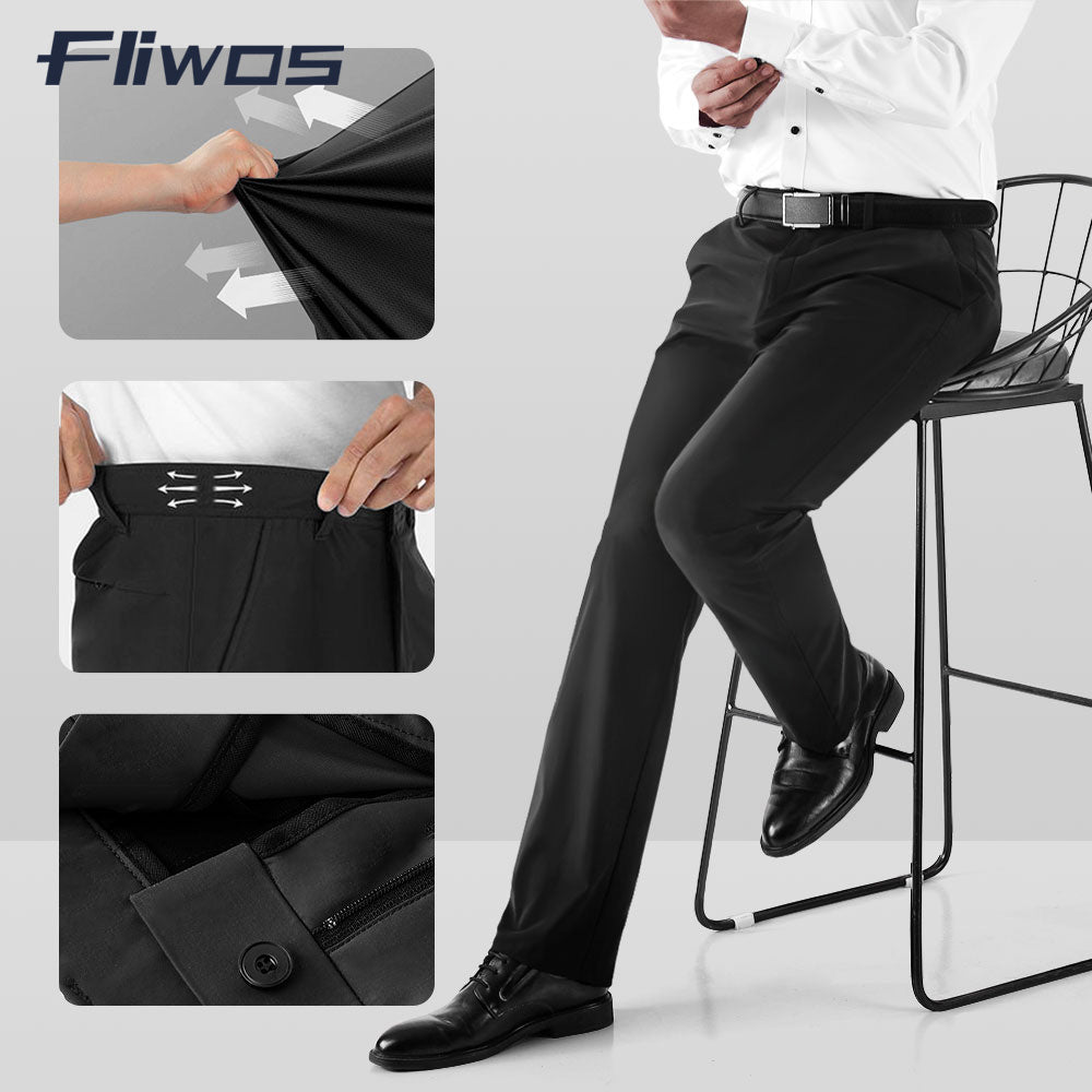 Fliwos Mens Stretch Dress Pants