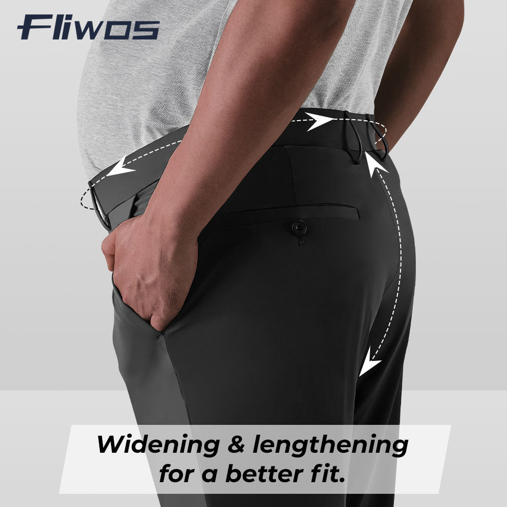 Fliwos Mens Stretch Dress Pants