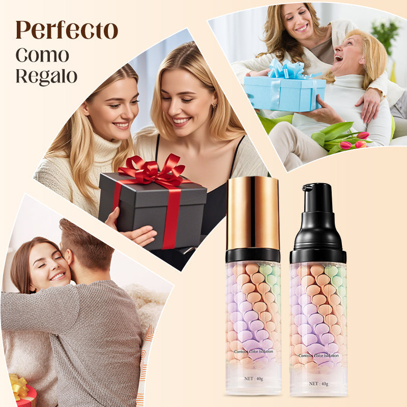 Prebase Correctora de Color 3 en 1 en un Solo Paso