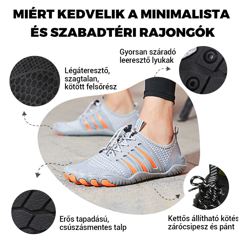 🏖️ Kültéri csúszásmentes sportcipő