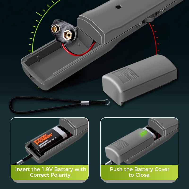 High Sensitive Detection LED Flashing Alarm Metal Detector
