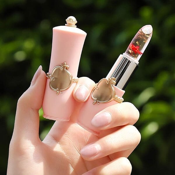 ❣️Buy 1 Get 1 Free❣️Crystal Jelly Flower Color Changing Lipstick