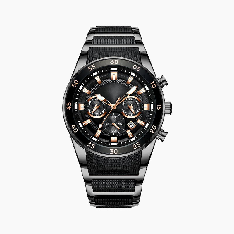 🔥Men's Waterproof Multifunctional Quartz Watch