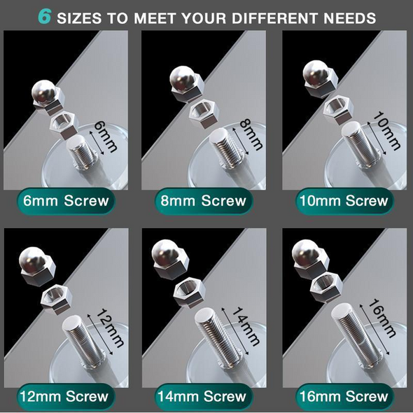 Autocollant pour vis(1 Lot de 10 pièces)-8