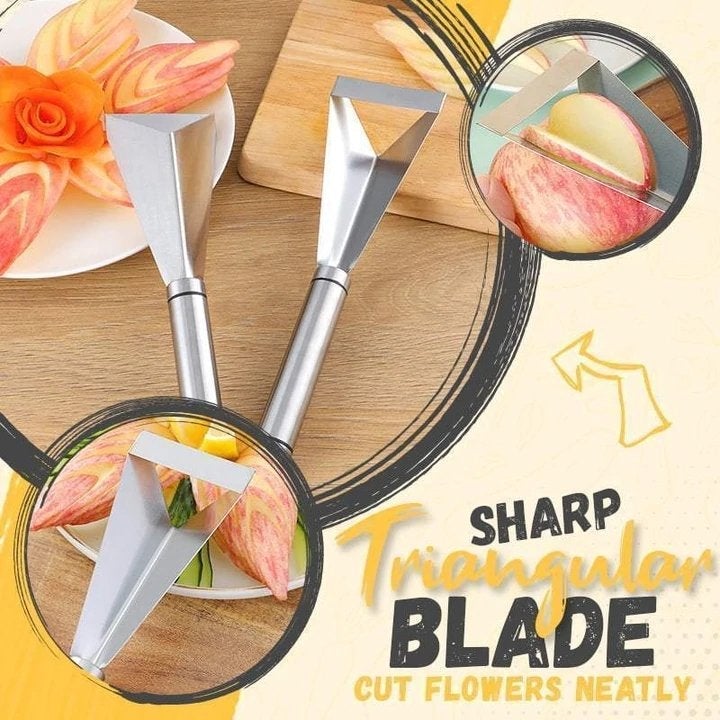 Couteau à découper les fruits - DIY Décoration de plateau (50% OFF)-4