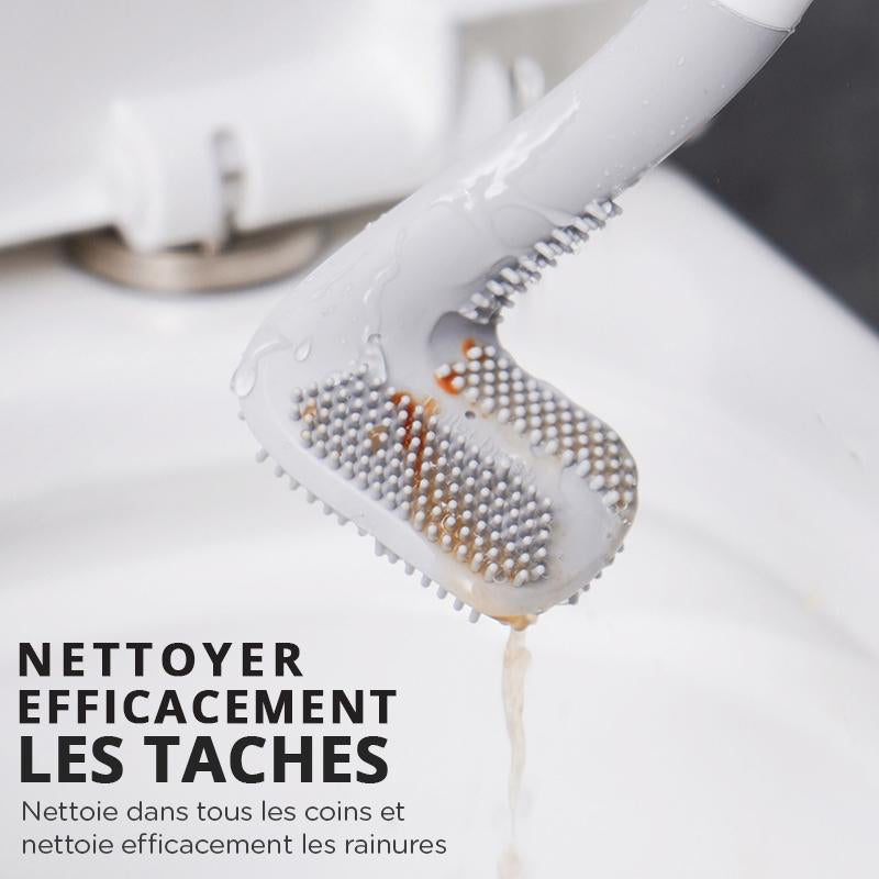 Brosse de toilette à long manche-5