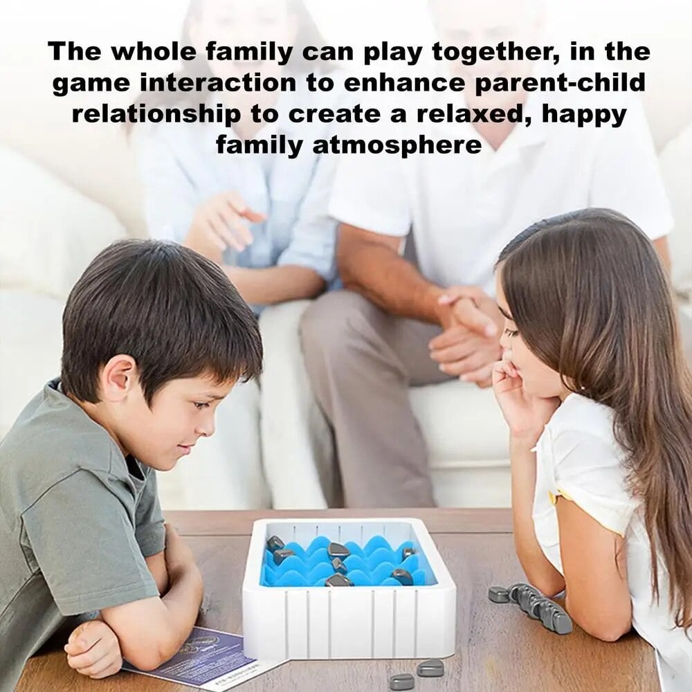 Fun Magnetic Chess Game with Rope