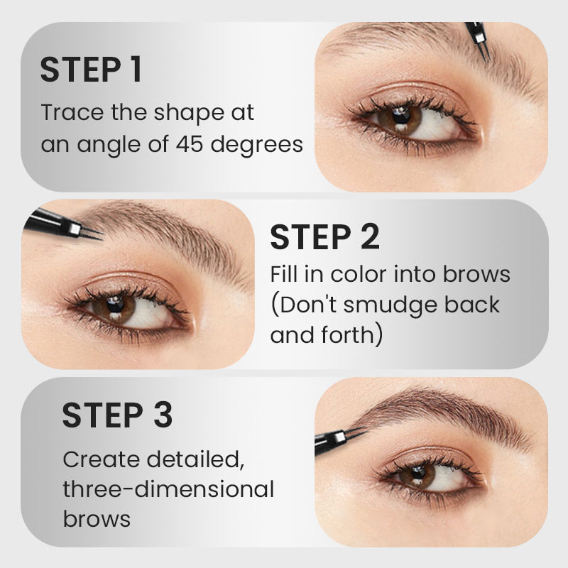 💖 2025 Upgraded Natural Waterproof Eyebrow Pen – German Red Dot Design Award Winner