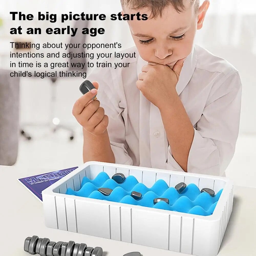 Fun Magnetic Chess Game with Rope