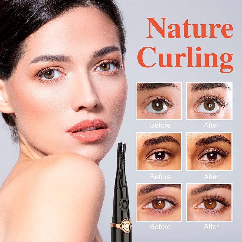 🔥HOT SALE 49% OFF🔥 2025 Rechargeable Heated Eyelash Curler for Quick Heating Curling