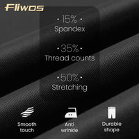 Fliwos Mens Stretch Dress Pants