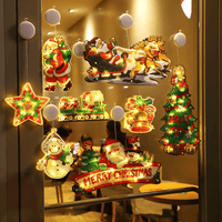 🎅Hot Sale - 50% OFF🎁Christmas Window Hanging Lights