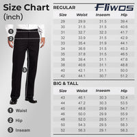 Fliwos Mens Stretch Dress Pants