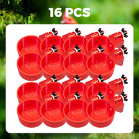 🔥5/16 Inch Thread Automatic Poultry Water Cups
