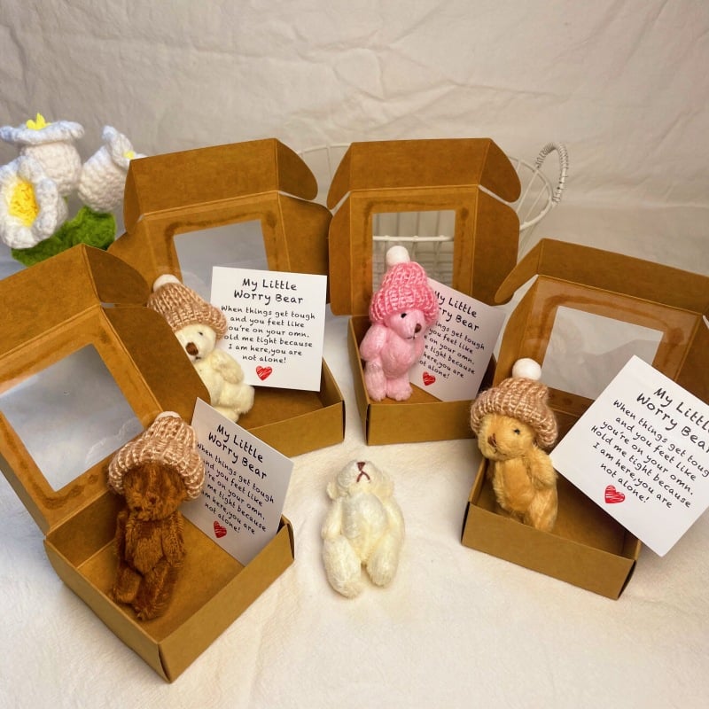 🎁Hot Sale!!🧸✨Little Bear in Box, My Little Worry Bear