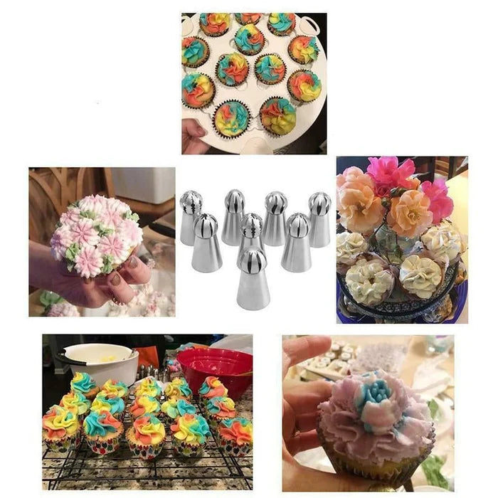 ?Offre spéciale Nouvel An 2024?Ensemble d'outils de décoration de pâtisserie (22 pièces)