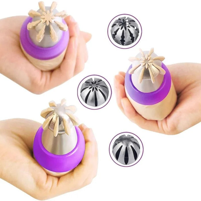 ?Offre spéciale Nouvel An 2024?Ensemble d'outils de décoration de pâtisserie (22 pièces)