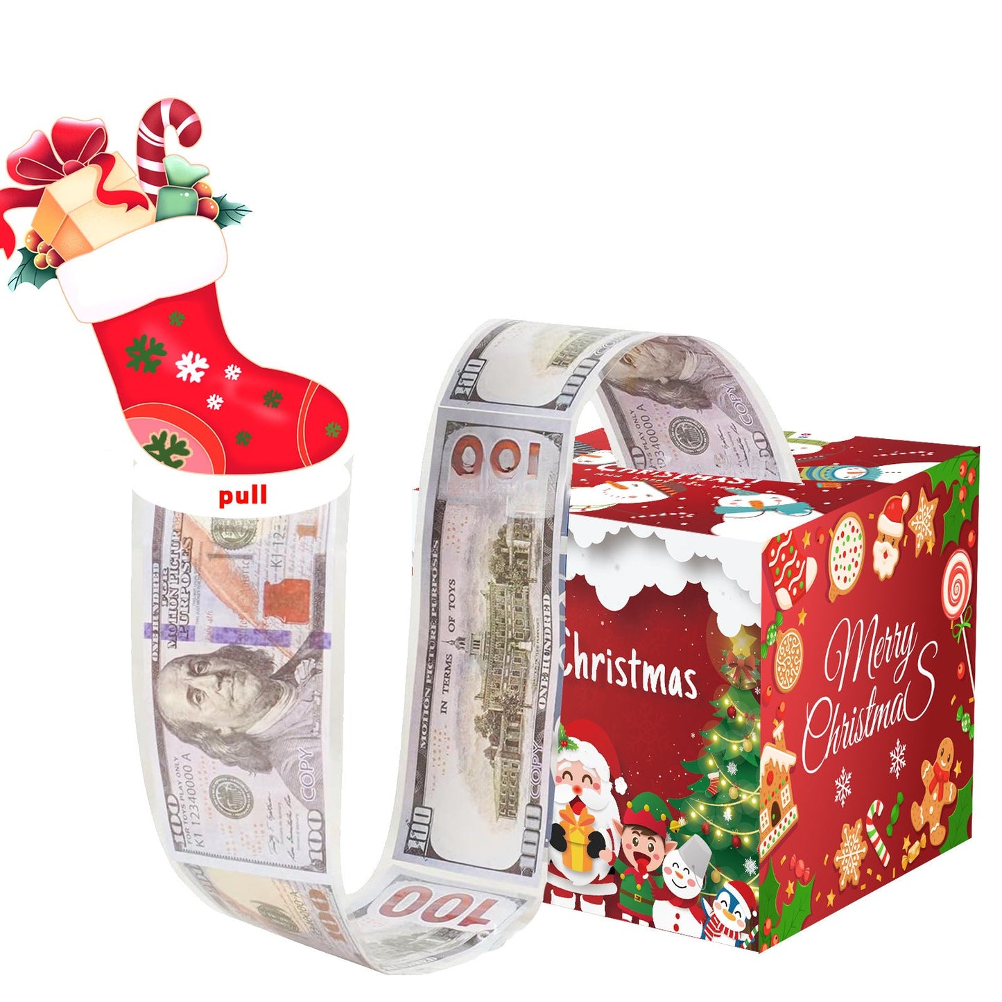 🎄Christmas Sale 50% OFF🎁Surprise Money Pop-Up Explosion Gift Box