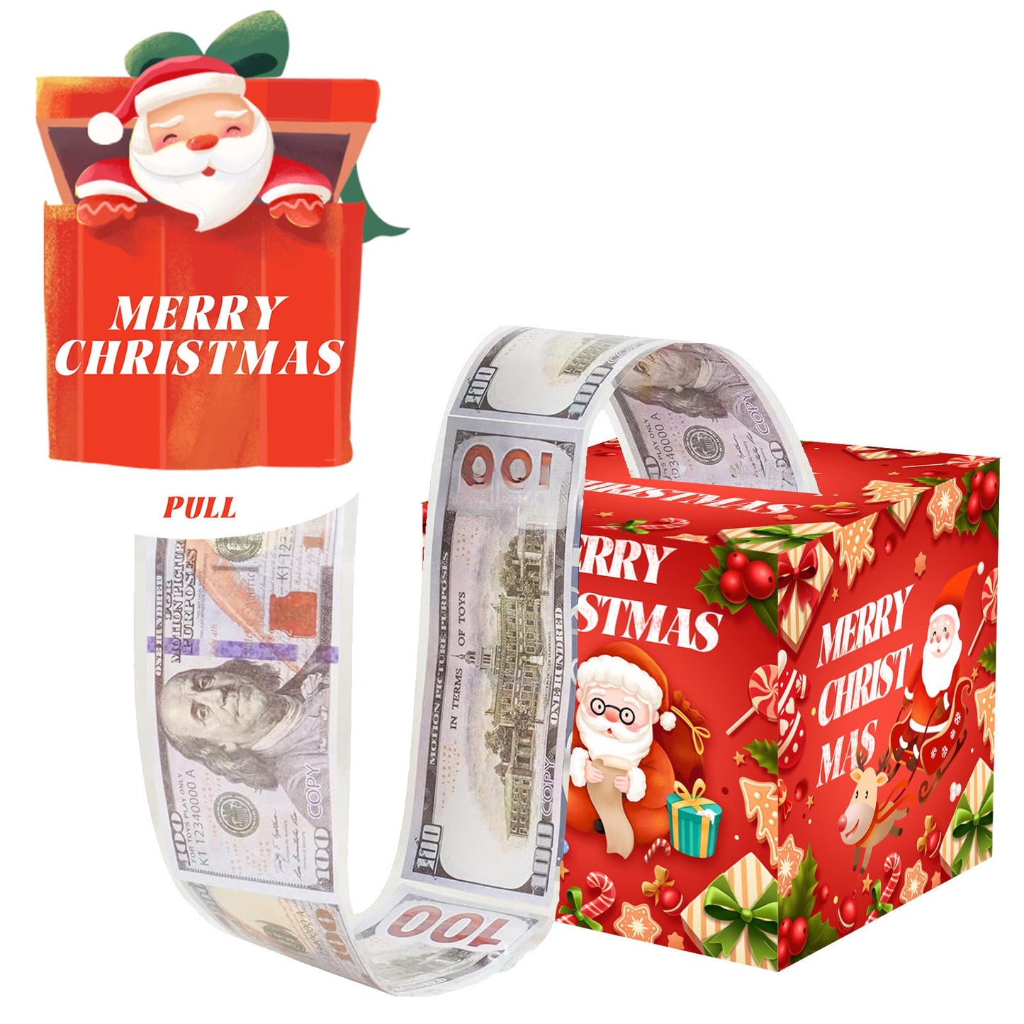 🎄Christmas Sale 50% OFF🎁Surprise Money Pop-Up Explosion Gift Box