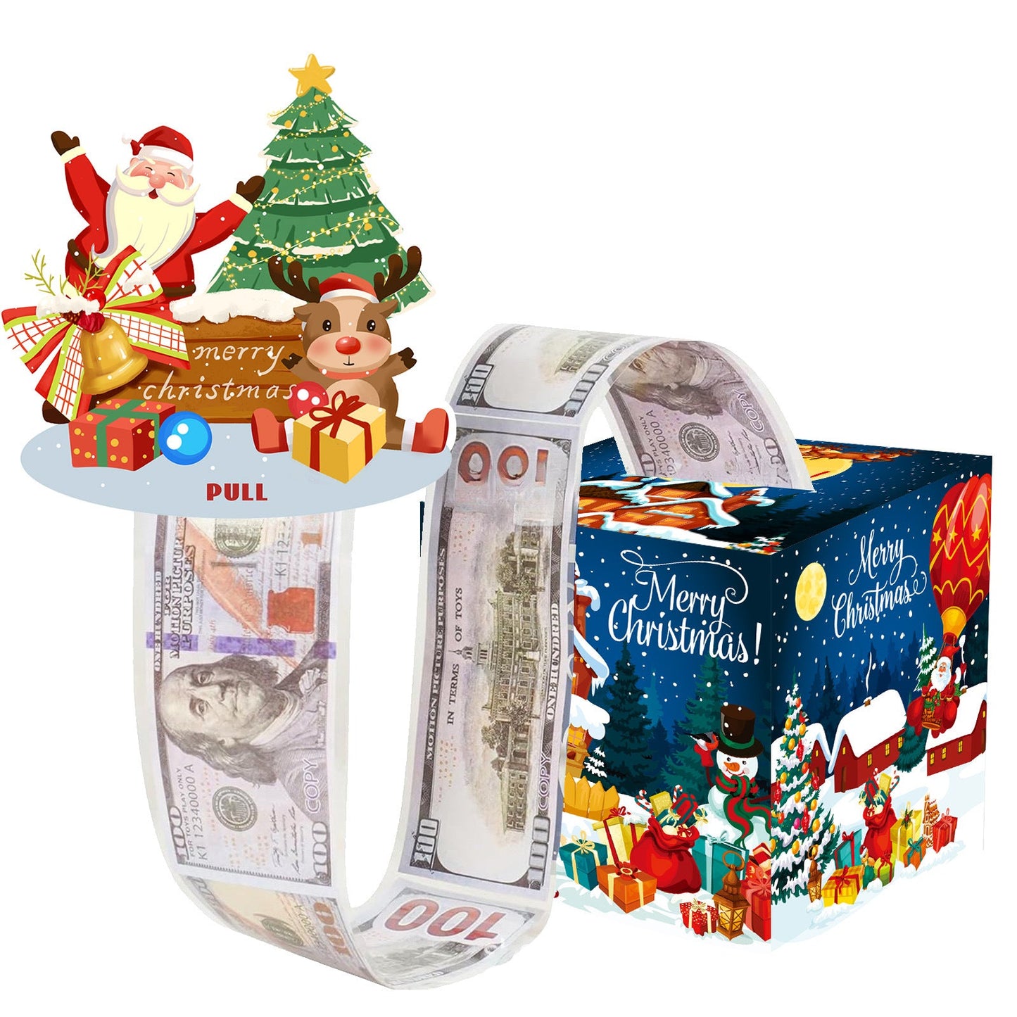 🎄Christmas Sale 50% OFF🎁Surprise Money Pop-Up Explosion Gift Box