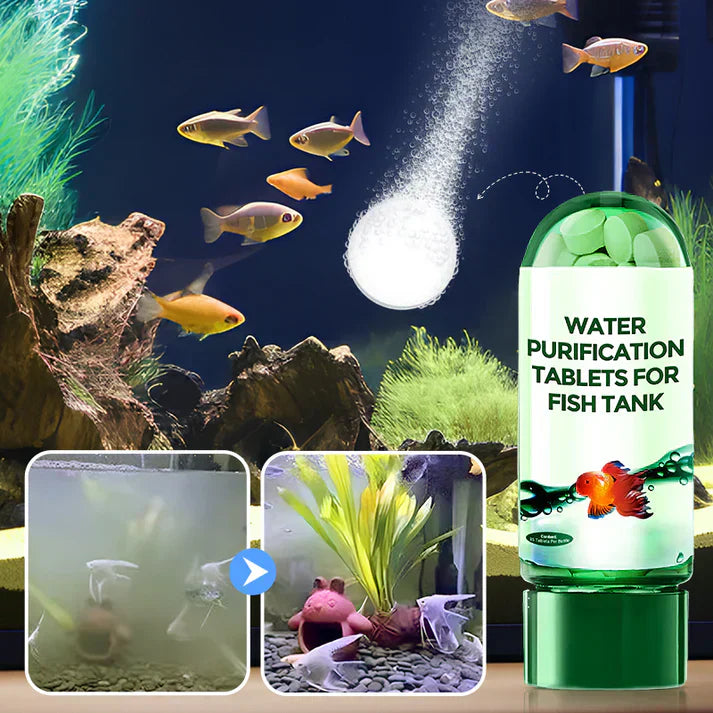 💥Hot sale 50% OFF♻️Powerful Aquarium Water Purification Tablet💧