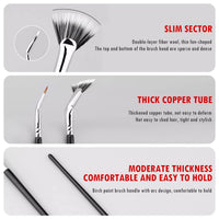 😍Buy 1 Get 1 Free😍Folding Angle Scalloped Lash Brush