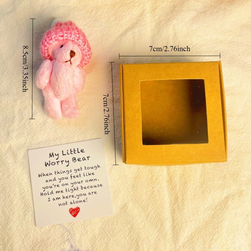 🎁Hot Sale!!🧸✨Little Bear in Box, My Little Worry Bear