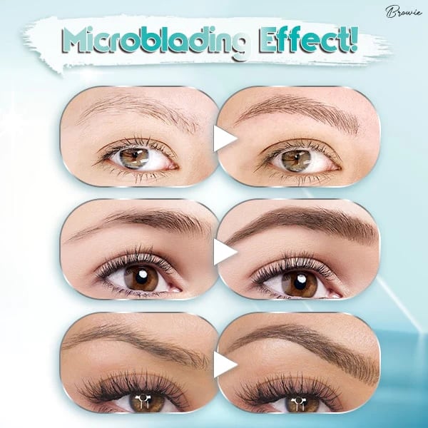 🔥Buy 1 Get 1 Free🔥3D Waterproof Microblading Eyebrow Pen 4 Fork Tip Tattoo Pencil