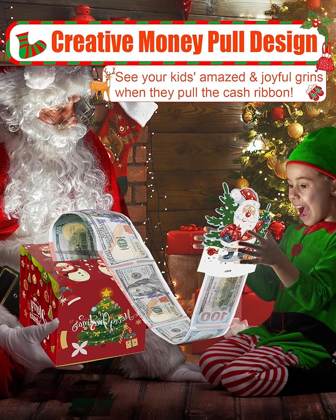 🎄Christmas Sale 50% OFF🎁Surprise Money Pop-Up Explosion Gift Box