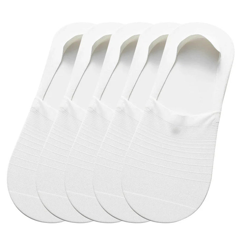 💥5 Pairs Ice Silk No-Show Socks Set (50% OFF)