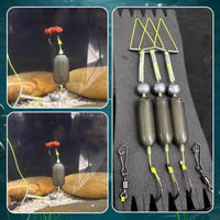 3 Krokar Anti Drift Bottenfiske Rigg