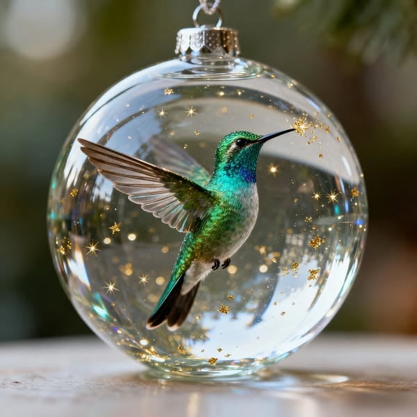🔥Last Day 50% OFF - 2026 Wildlife Wonders Collection Crystal Glass Ornament (3D)