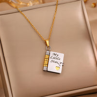 🔥🔥My Little Star Book Necklace for Daughter, Birthday Day Gift Graduation Jewelry of Love