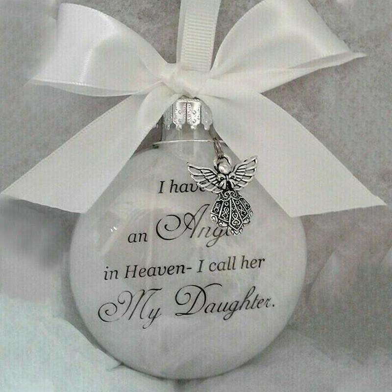 💖Angel In Heaven Memorial Ornament💖