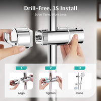 Hand Shower Holder without Drilling
