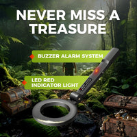 High Sensitive Detection LED Flashing Alarm Metal Detector