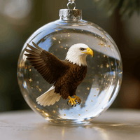 🔥Last Day 50% OFF - 2026 Wildlife Wonders Collection Crystal Glass Ornament (3D)