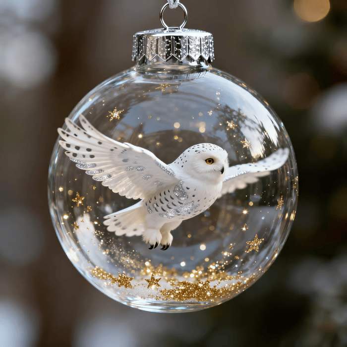 🔥Last Day 50% OFF - 2026 Wildlife Wonders Collection Crystal Glass Ornament (3D)