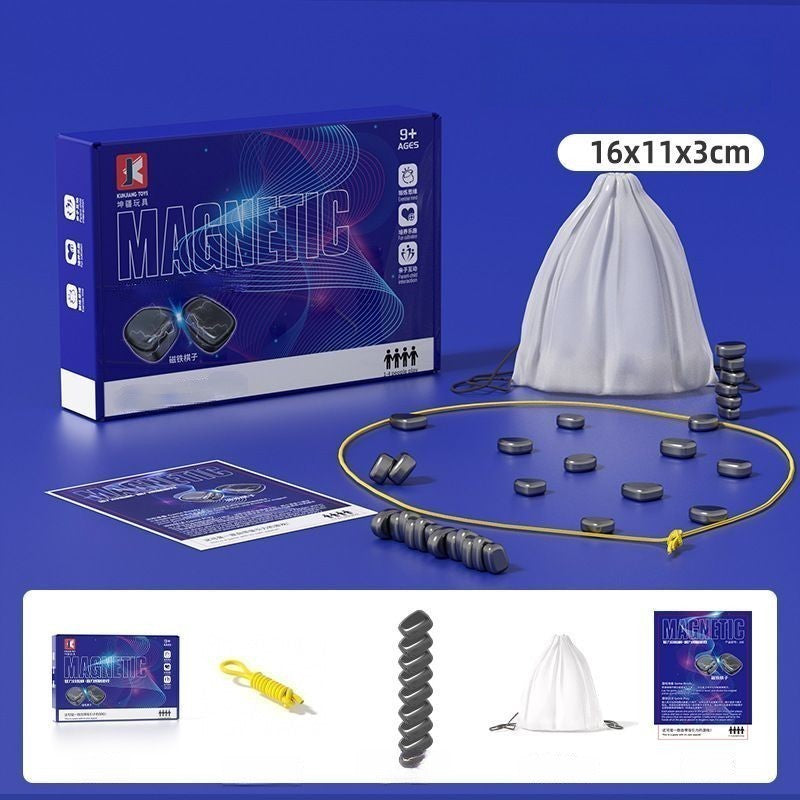 Fun Magnetic Chess Game with Rope