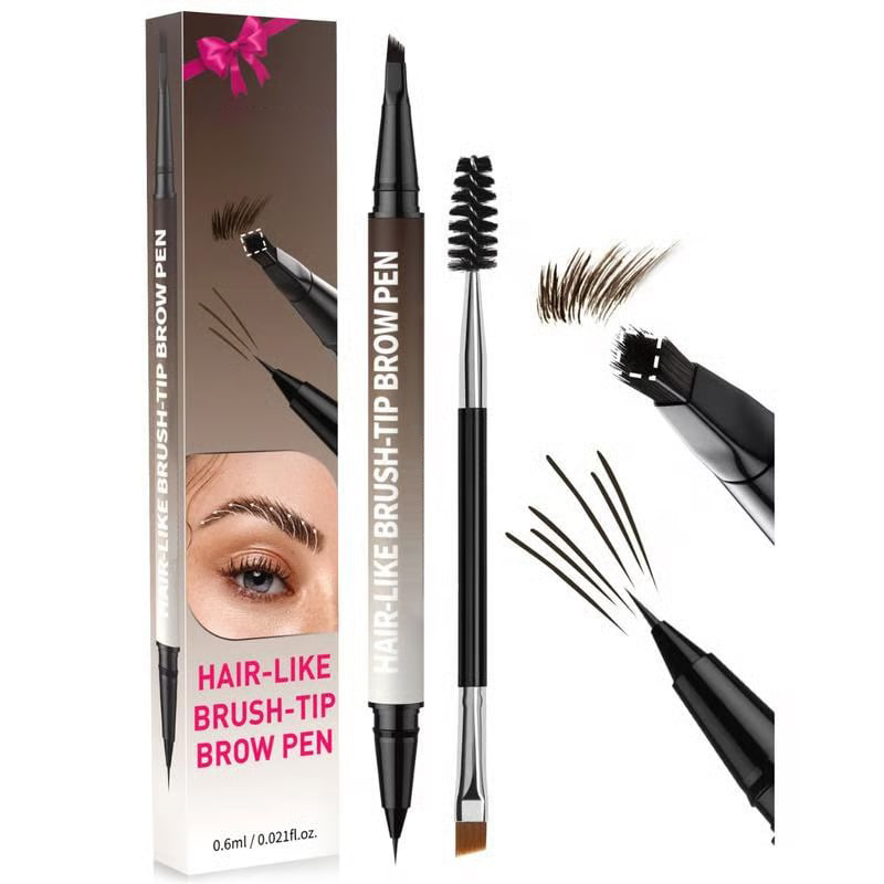 🌟Achieve Perfect Brows✨4D Brow Pen – For Natural, All-Day Eyebrow & Eyeliner Perfection!💁‍♀