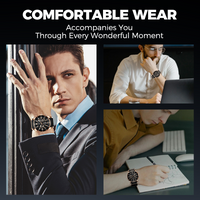 🔥Men's Waterproof Multifunctional Quartz Watch