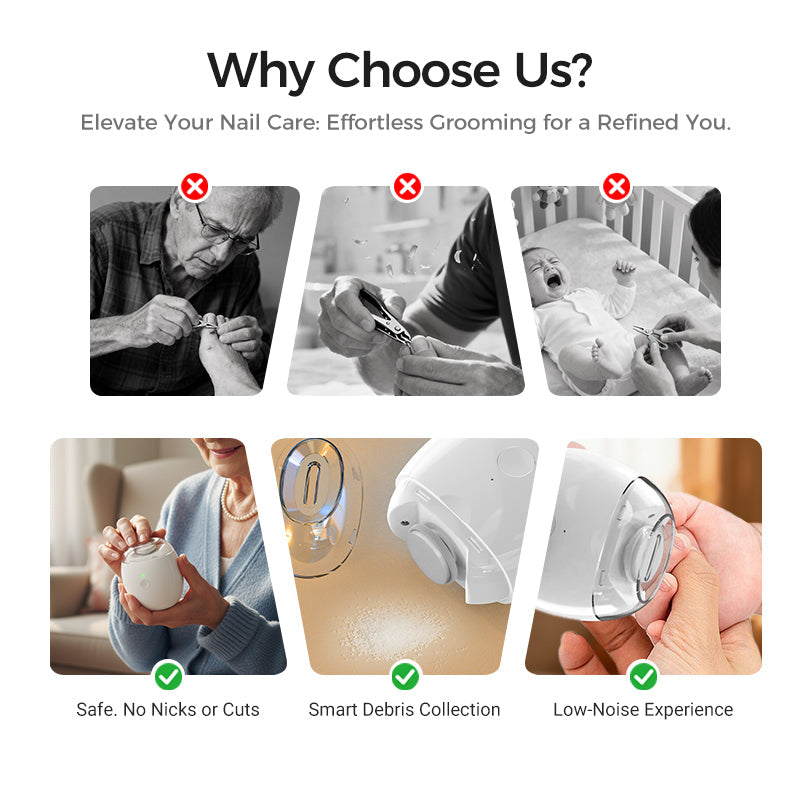 🔥Buy More Save More🔥Universal Automatic Fingernail Grinder for Adults and Children🎁