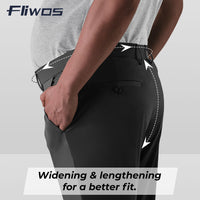 Fliwos Mens Stretch Dress Pants