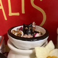 ?Hot Sale 49% OFF-Lucky Black Cat Decorative Trinket Bowl Dish