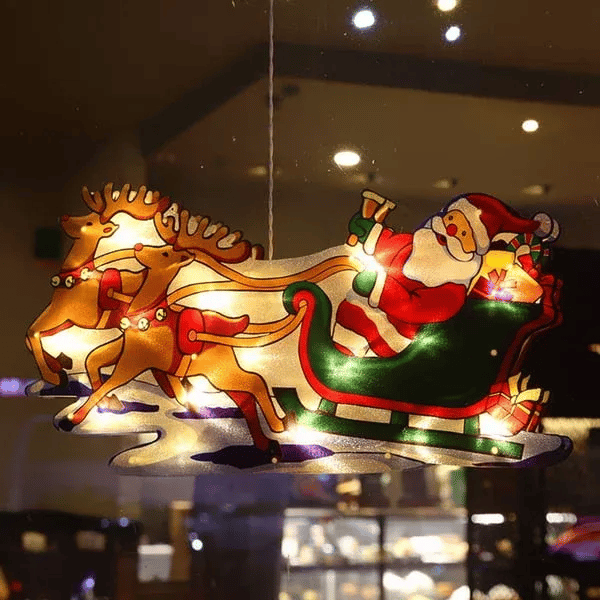🎅Hot Sale - 50% OFF🎁Christmas Window Hanging Lights