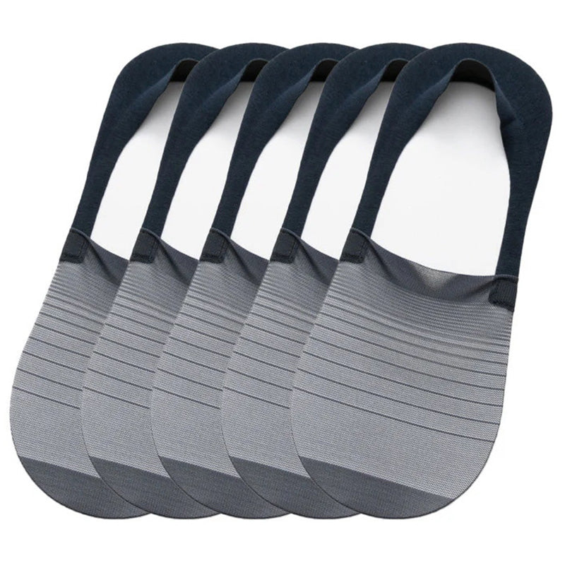 💥5 Pairs Ice Silk No-Show Socks Set (50% OFF)