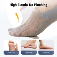 💥5 Pairs Ice Silk No-Show Socks Set (50% OFF)