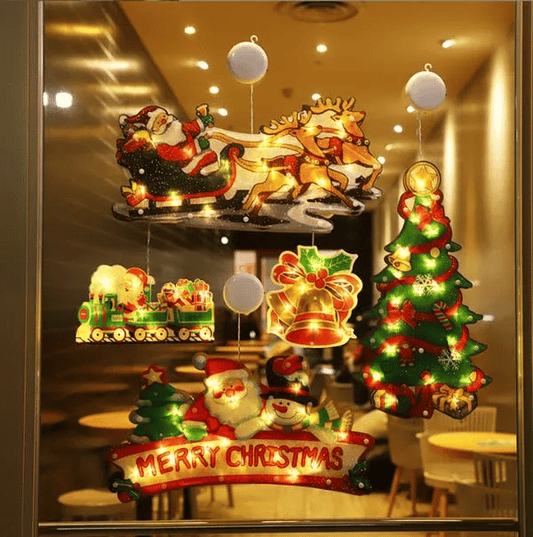 🎅Hot Sale - 50% OFF🎁Christmas Window Hanging Lights