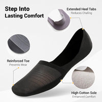 💥5 Pairs Ice Silk No-Show Socks Set (50% OFF)
